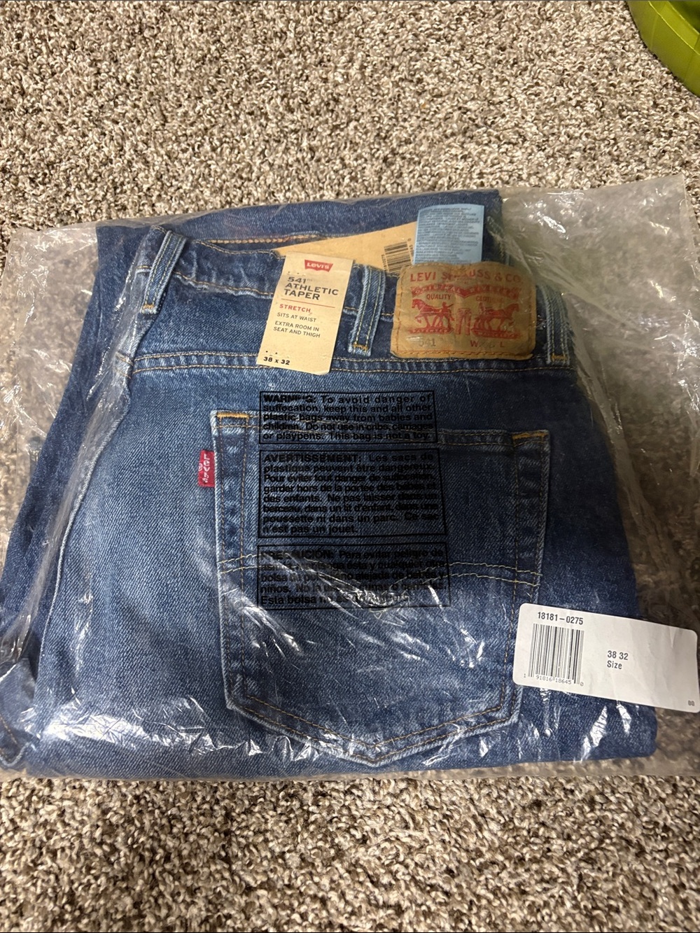 Levi's Blue Relaxed Men's Jeans